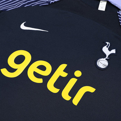 Maillot Training Tottenham Noir Homme/Enfant 2023-2024