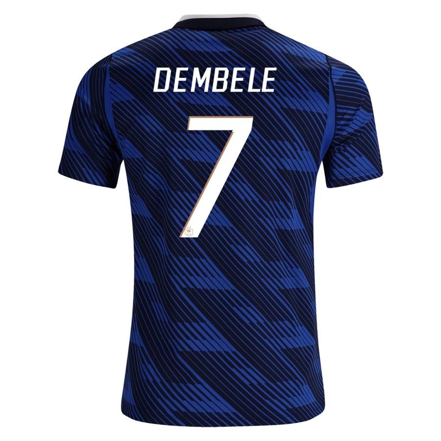 Nouveau Maillot Equipe de France Dembele Domicile Coupe du Monde 2026 Homme