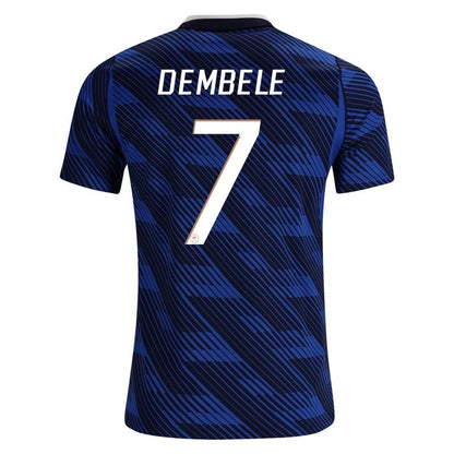 Nouveau Maillot Equipe de France Dembele Domicile Coupe du Monde 2026 Homme