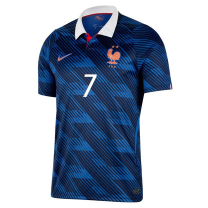 Nouveau Maillot Equipe de France Dembele Domicile Coupe du Monde 2026 Homme