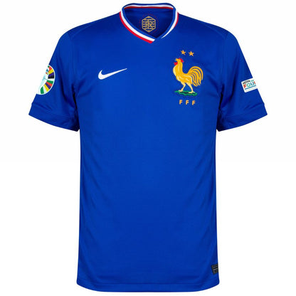 Maillot Equipe de France Domicile Badges Euro 2024 Homme