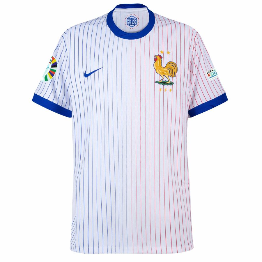 Maillot Equipe de France Exterieur Badges Euro 2024 Homme