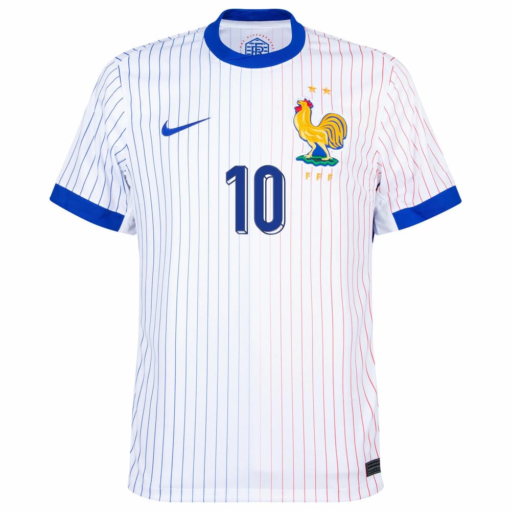 Maillot Zidane Equipe de France Exterieur 2024 2025 Homme