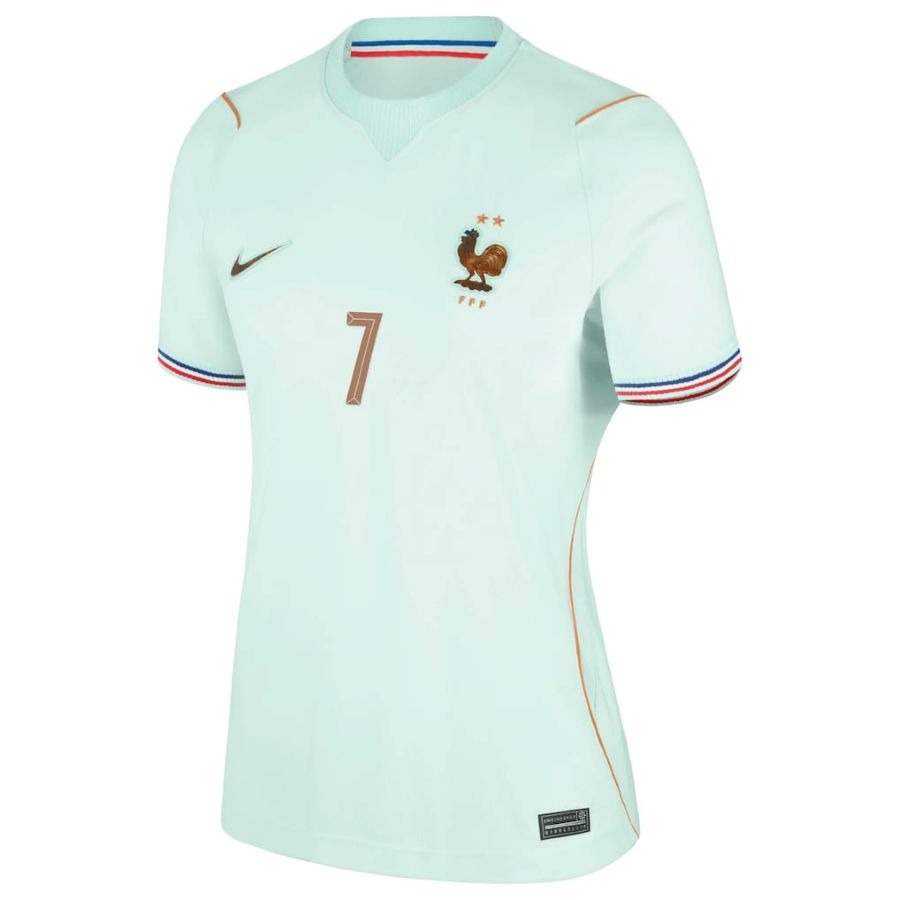Maillot Equipe de France Dembele Exterieur 2026 Femme