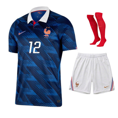 Nouveau Maillot Kit Enfant France Doue Domicile Coupe du Monde 2026