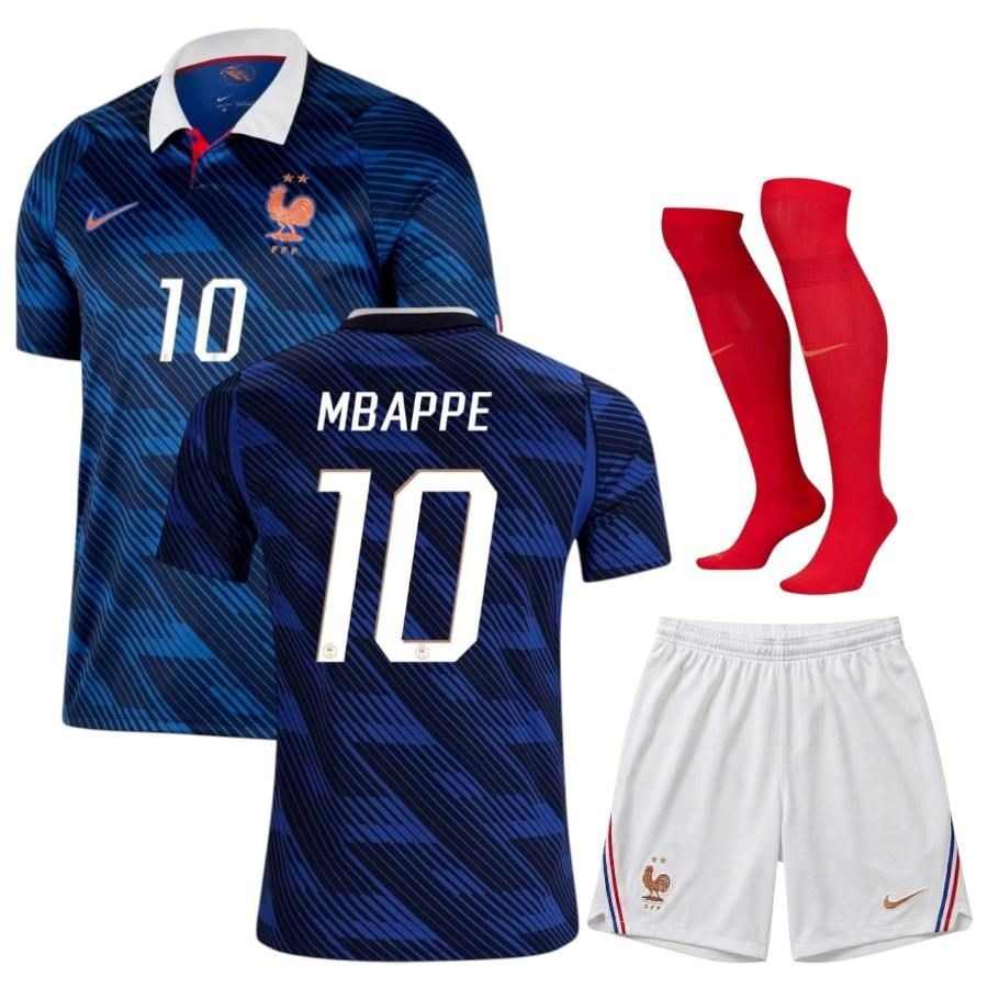 Nouveau Maillot Kit Enfant France Domicile Coupe du Monde 2026