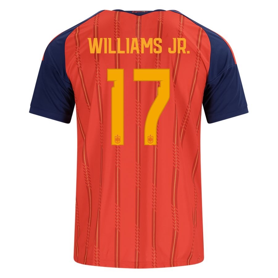 Maillot Espagne Williams Jr Kit Enfant Domicile 2026 2027