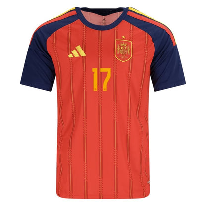 Maillot Espagne Williams Jr Kit Enfant Domicile 2026 2027