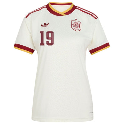 Maillot Espagne Lamine Yamal Femme Exterieur 2026 2027