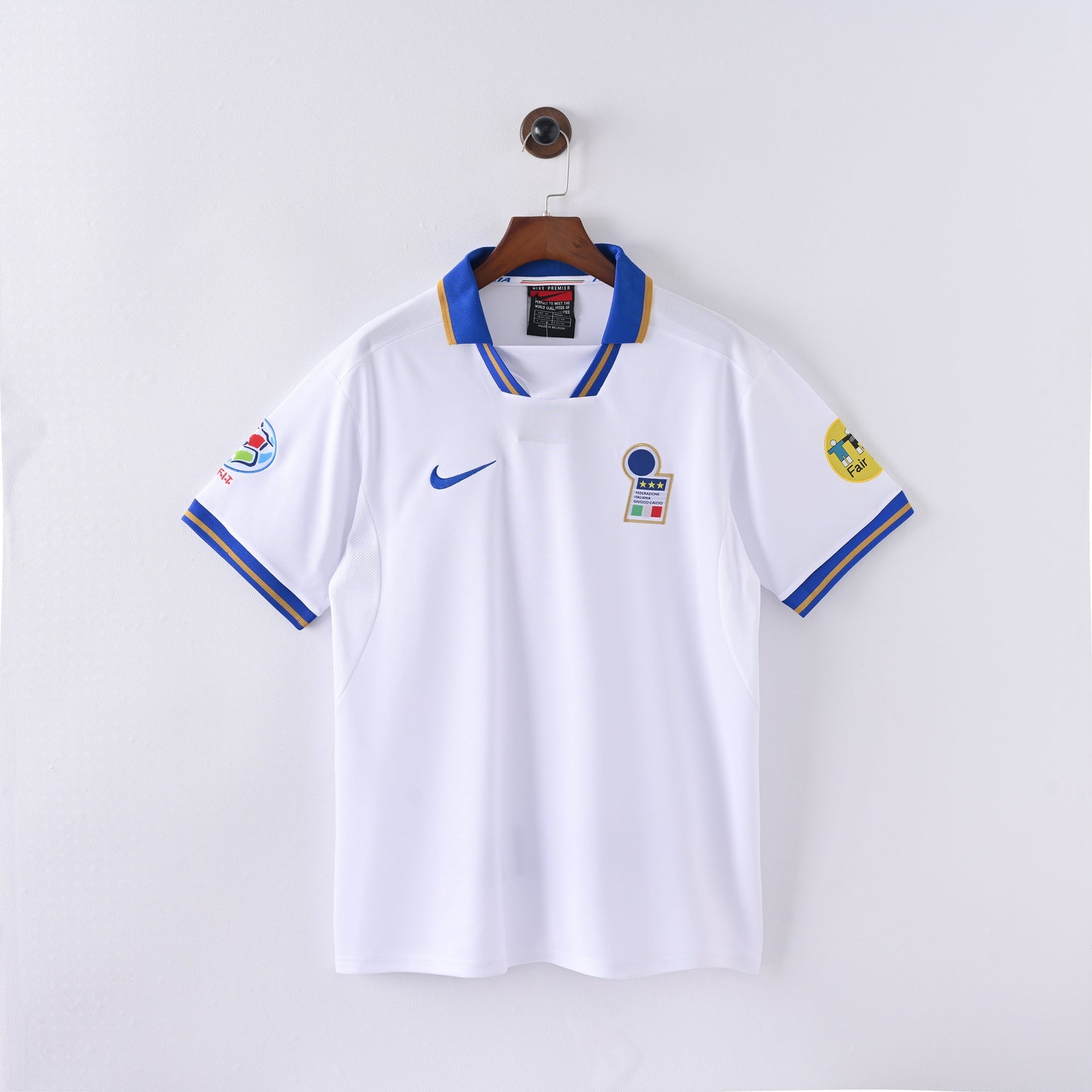 Maillot Italie Retro Vintage 1996 Exterieur Homme