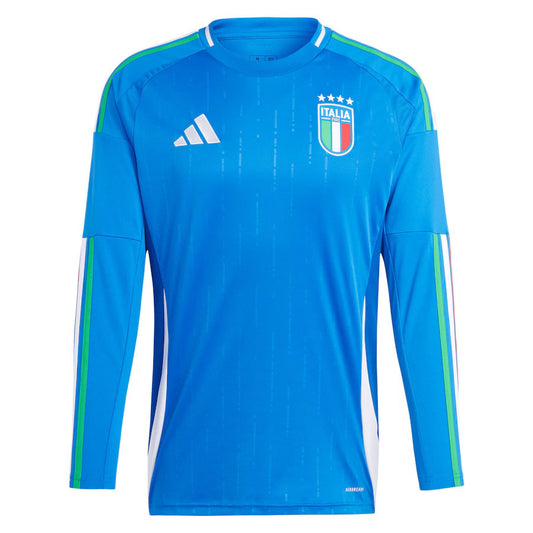 Maillot Italie Manches Longues Homme Domicile 2024 2025