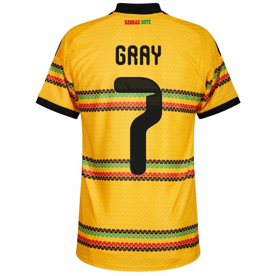 Maillot Jamaique x Bob Marley Domicile Homme 2026 2027 Gray