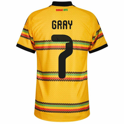 Maillot Jamaique x Bob Marley Domicile Homme 2026 2027 Gray