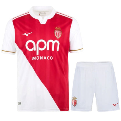 Maillot AS Monaco Enfant Domicile 2025 2026