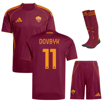 Maillot Kit Enfant AS Roma Domicile 2025 2026