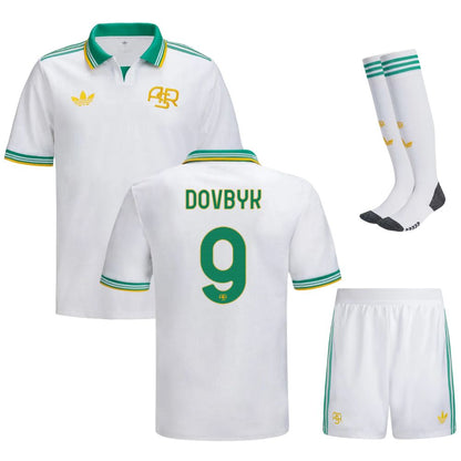 Maillot Kit Enfant AS Roma Third 2025 2026 Blanc
