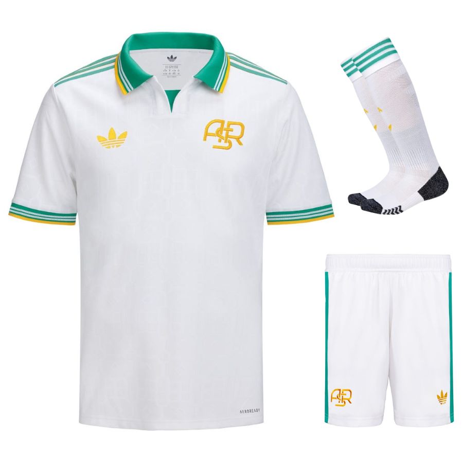 Maillot Kit Enfant AS Roma Third 2025 2026 Blanc