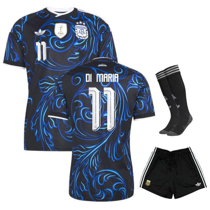 Maillot Argentine Di Maria 3 étoiles Enfant Exterieur 2026 2027
