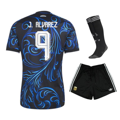 Maillot Argentine J. Alvarez 3 étoiles Enfant Exterieur 2026 2027