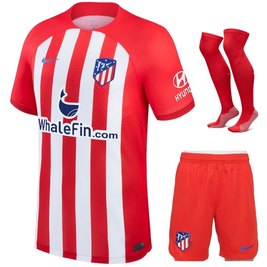 Maillot Kit Enfant Atletico Madrid Domicile 2024 2025