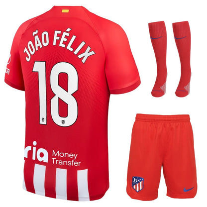 Maillot Kit Enfant Atletico Madrid Domicile 2024 2025