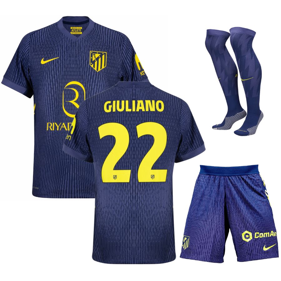 Maillot Kit Enfant Atletico Madrid Exterieur 2025 2026