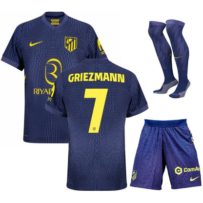 Maillot Kit Enfant Atletico Madrid Exterieur 2025 2026
