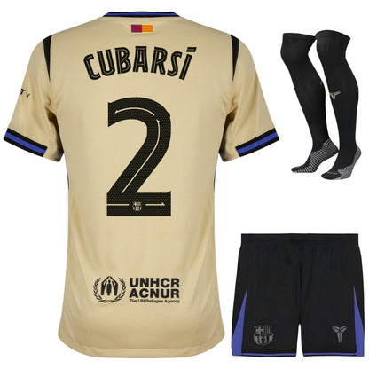 Maillot Kit Enfant Barca Exterieur 2025 2026