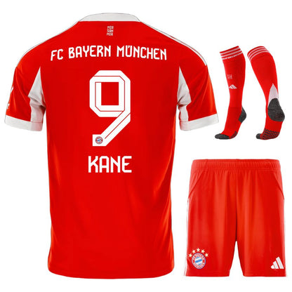 Maillot Bayern Munich Kit Enfant Domicile 2025 2026 Rouge
