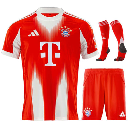 Maillot Bayern Munich Kit Enfant Domicile 2025 2026 Rouge
