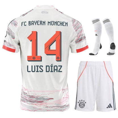 Maillot Bayern Munich Kit Enfant Exterieur 2025 2026