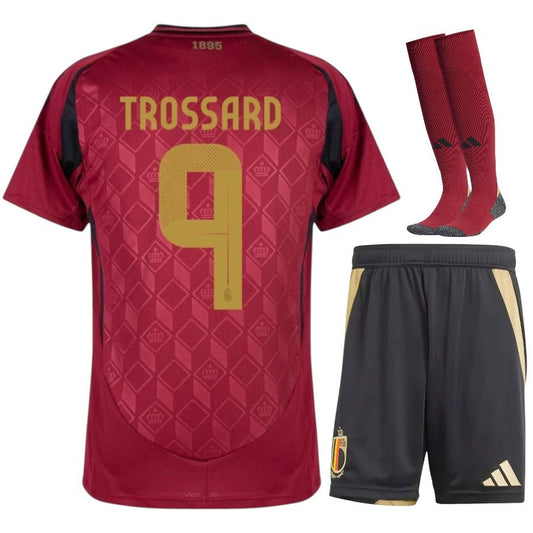Maillot Belgique Trossard Enfant Domicile 2025 2026