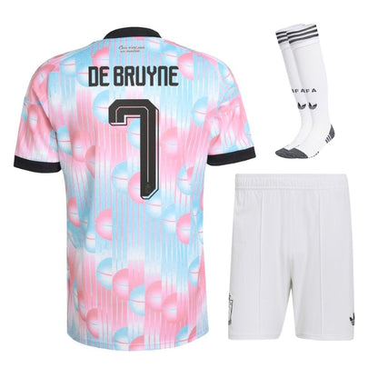Maillot Belgique Kit Enfant De Bruyne Exterieur 2026 2027