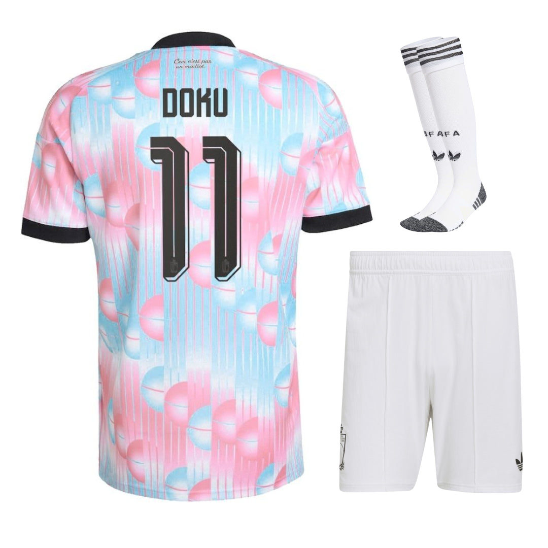 Maillot Belgique Kit Enfant Doku Exterieur 2026 2027