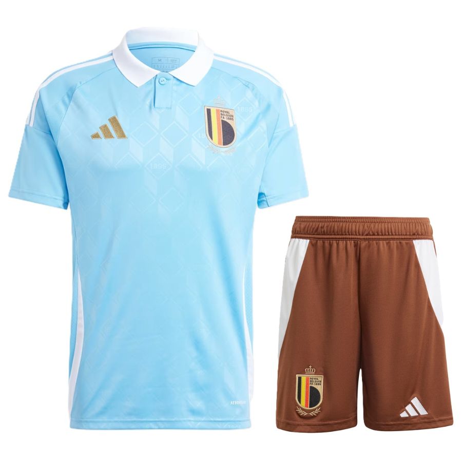 Maillot Belgique Enfant Exterieur 2024 2025