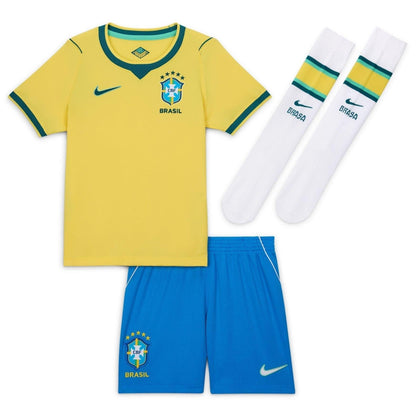 Maillot Brésil Kit Enfant Domicile 2026 2027