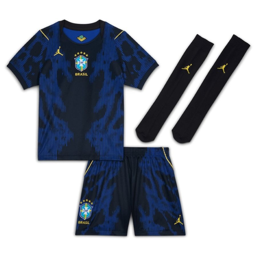 Maillot Brésil Kit Enfant Exterieur 2026 2027
