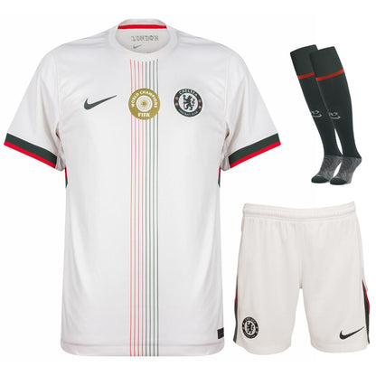 Maillot Kit Enfant Chelsea Exterieur 2025 2026