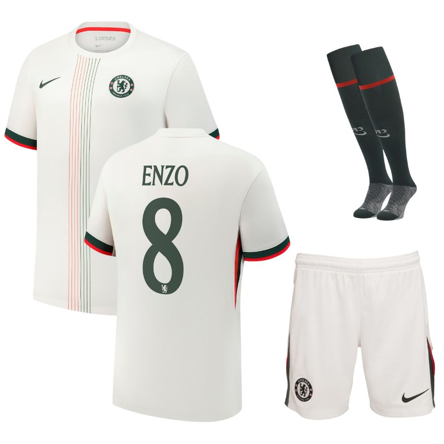 Maillot Kit Enfant Chelsea Exterieur 2025 2026