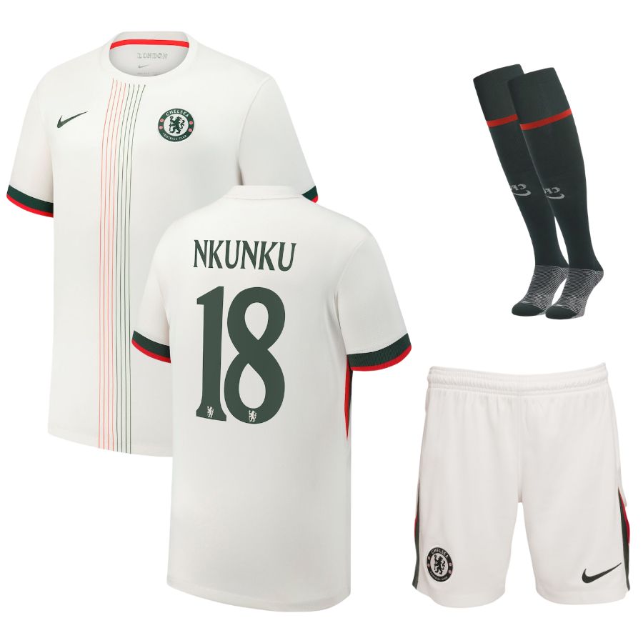 Maillot Kit Enfant Chelsea Exterieur 2025 2026