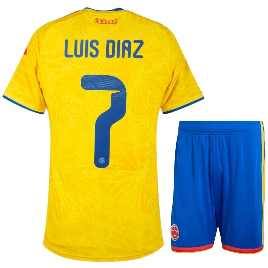 Maillot Colombie James Kit Enfant Domicile 2026 2027