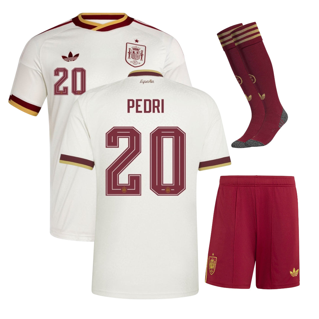 Maillot Espagne Kit Pedri Enfant Exterieur 2026 2027