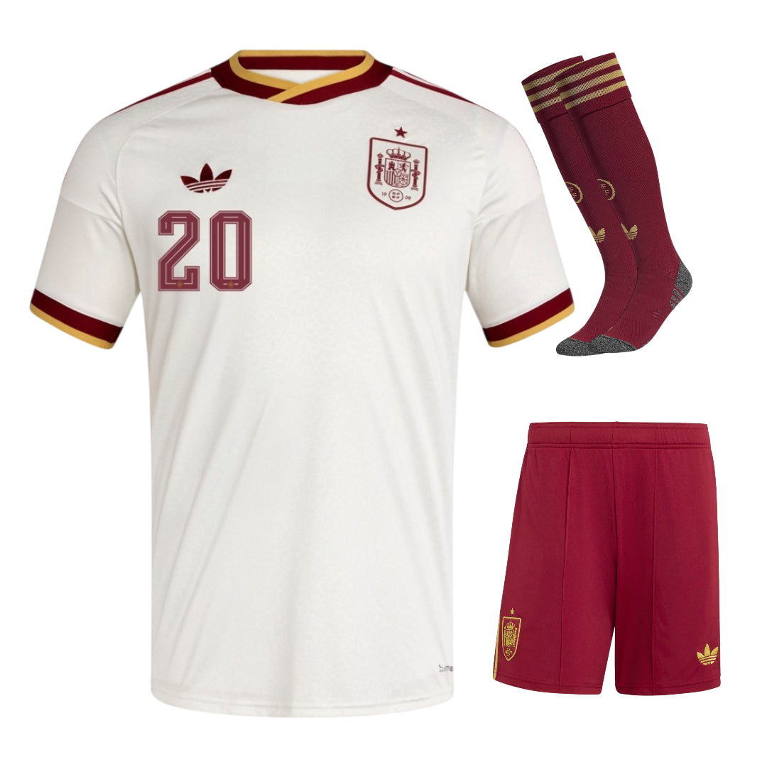 Maillot Espagne Kit Pedri Enfant Exterieur 2026 2027