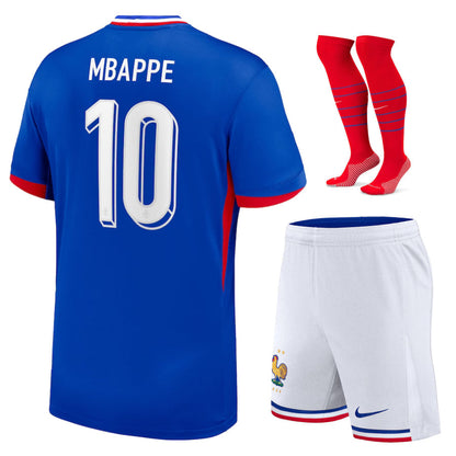 Maillot Kit Enfant France Domicile Euro 2024 2025