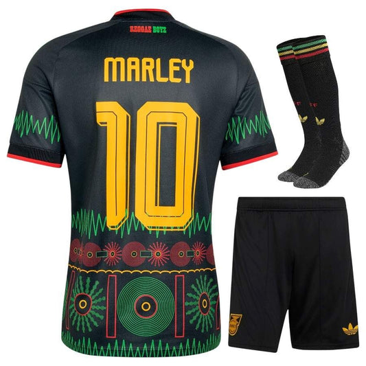 Maillot Jamaique x Bob Marley Kit Enfant Exterieur 2026 2027 Marley