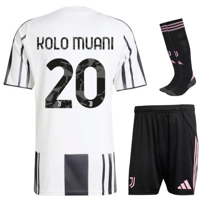 Maillot Kit Enfant Juventus Domicile 2025 2026