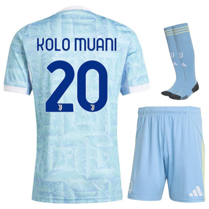 Maillot Kit Enfant Juventus Exterieur 2025 2026