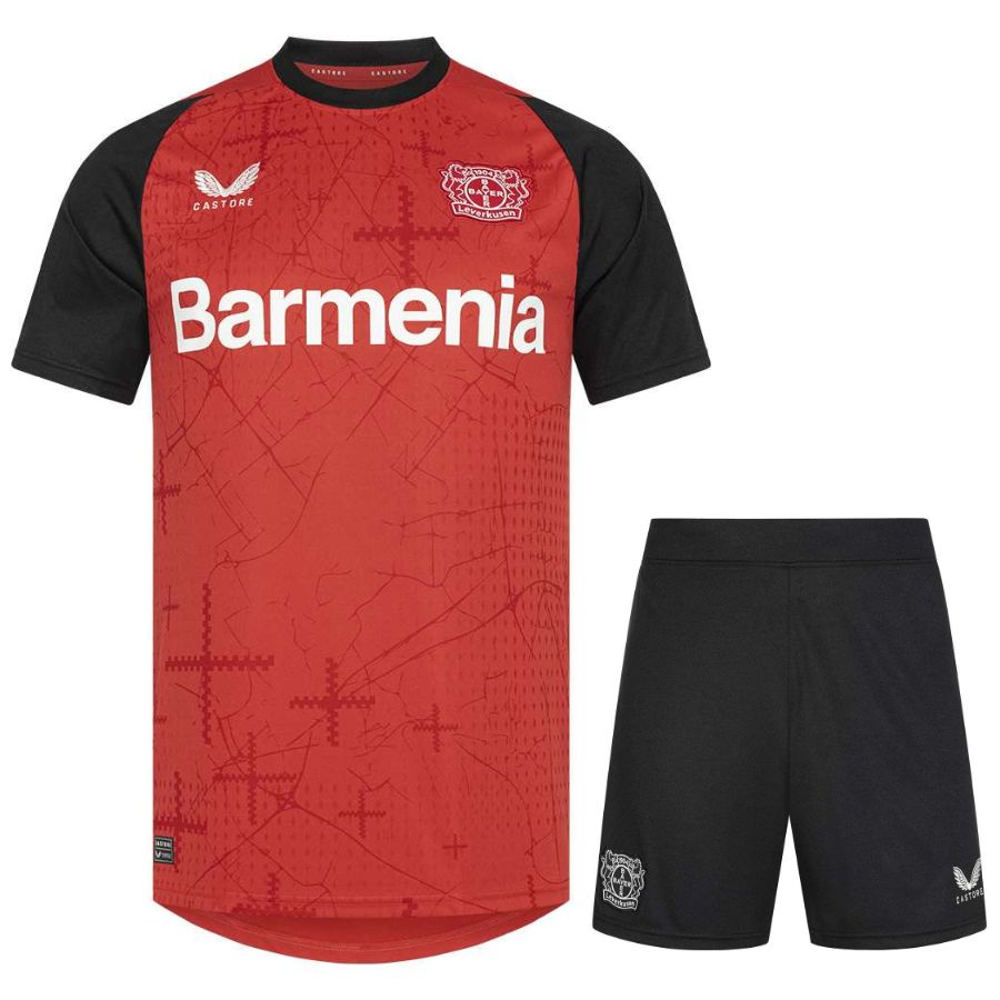 Maillot Bayer Leverkusen Kit Enfant Domicile 2024 2025