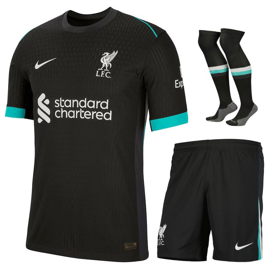 Maillot Kit Enfant Exterieur Liverpool 2024 2025