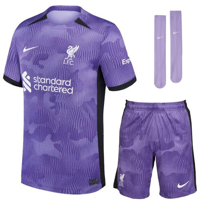 Maillot Kit Enfant Liverpool Exterieur 2024